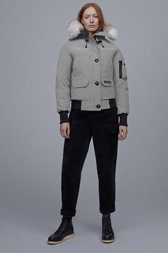 Chamarras Canada Goose Mujer Outlet - Chilliwack Chaqueta De Bombardero Grises IS0972513
